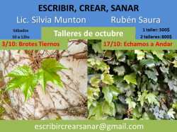 Talleres ESCRIBIR, CREAR, SANAR