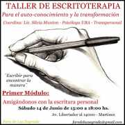 taller de escritoterapia